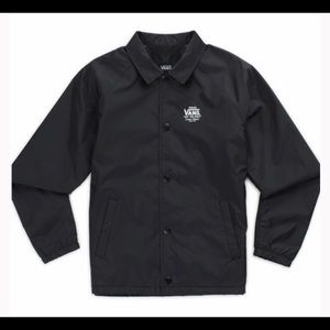 All black vans jacket.